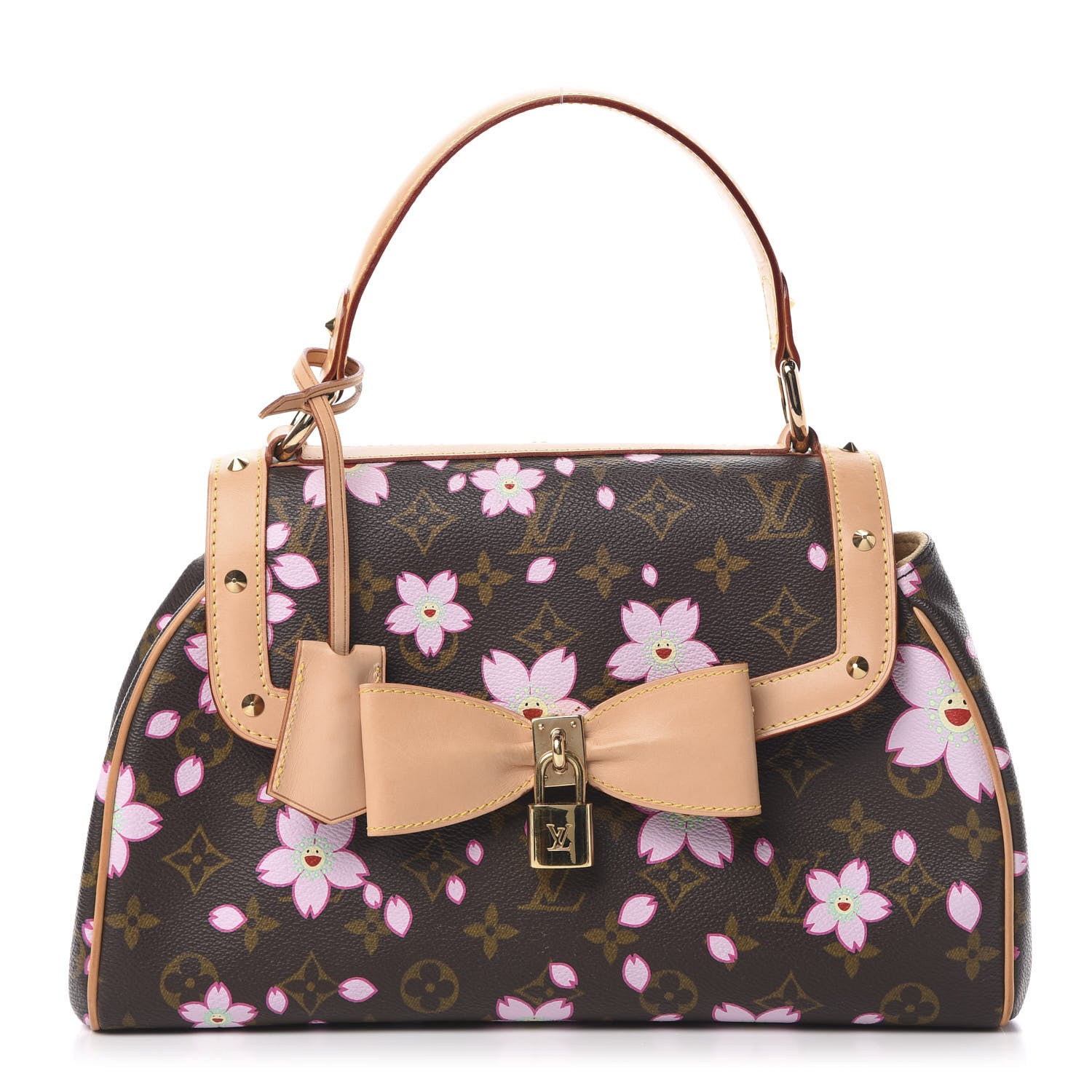 Louis Vuitton Monogram Cherry Blossom Sac Retro Bag Brown 1 of 14