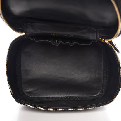 Chanel Caviar Vanity Cosmetic Case Black 5 of 16