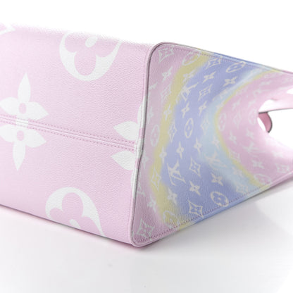 Louis Vuitton Monogram Escale Onthego GM Pastel 8 of 10