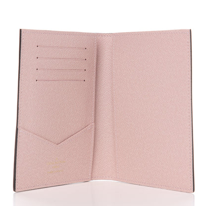 Louis Vuitton Monogram 2020 Christmas Animation Big Wheel Passport Cover Rose Ballerine 4 of 6
