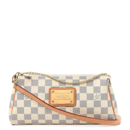 Louis Vuitton Damier Azur Eva Clutch 1 of 9