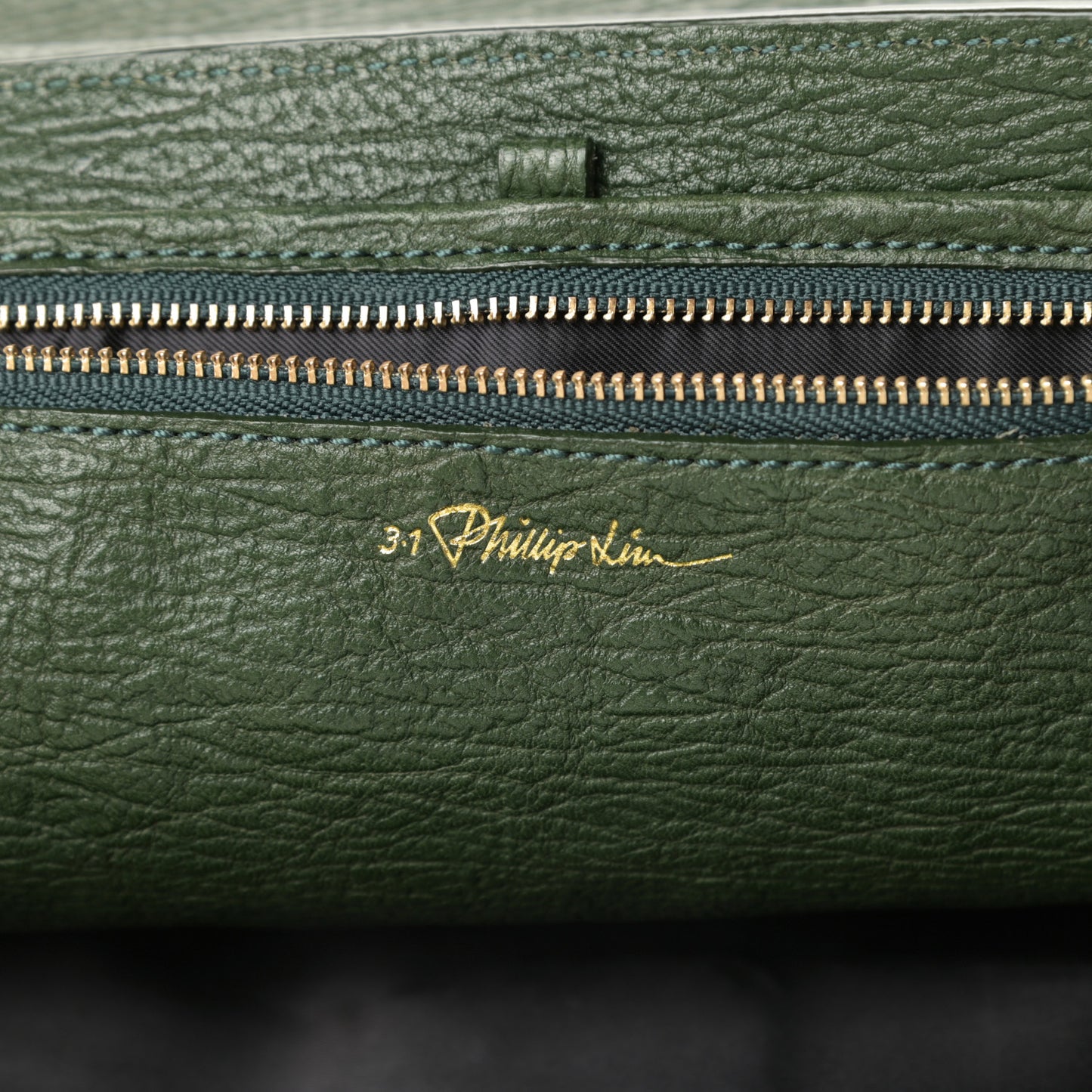 Textured Calfskin Large Pashli Satchel Jade