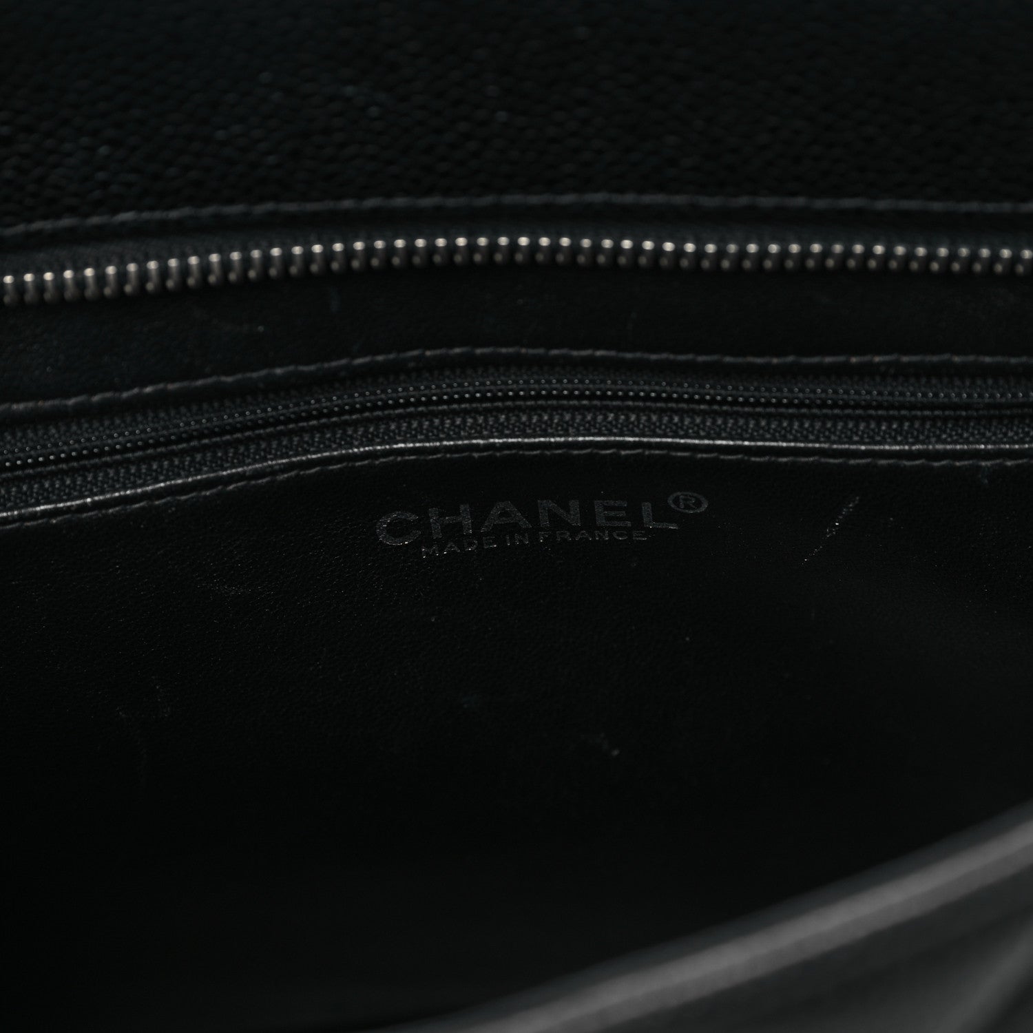 Chanel Caviar Quilted Medallion Tote Black 6 of 10