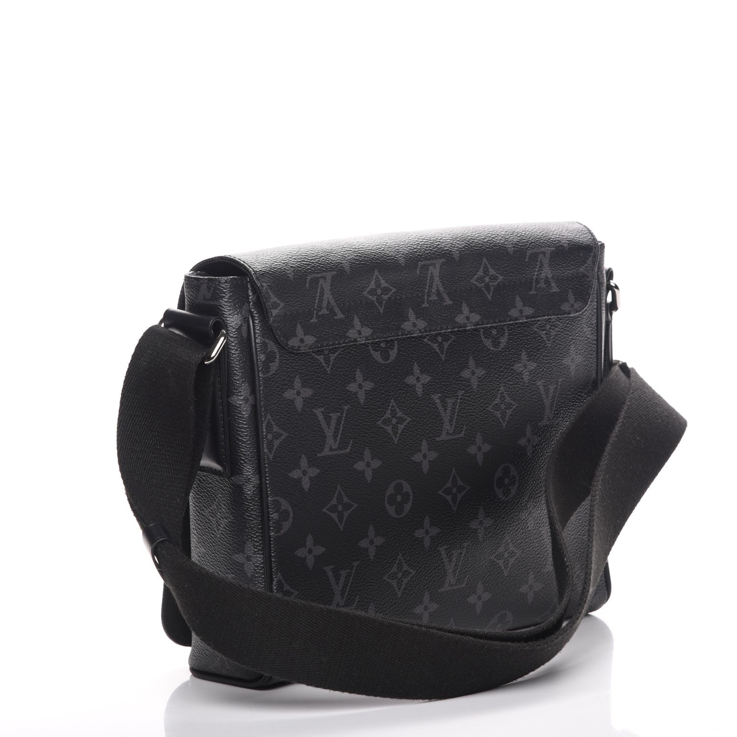 Louis Vuitton Monogram Eclipse District PM Black 3 of 7
