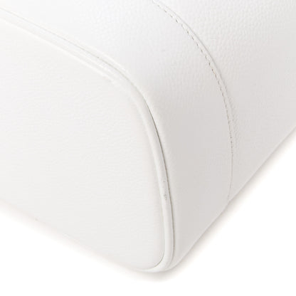 Chanel Caviar Vanity Cosmetic Case White 4 of 8