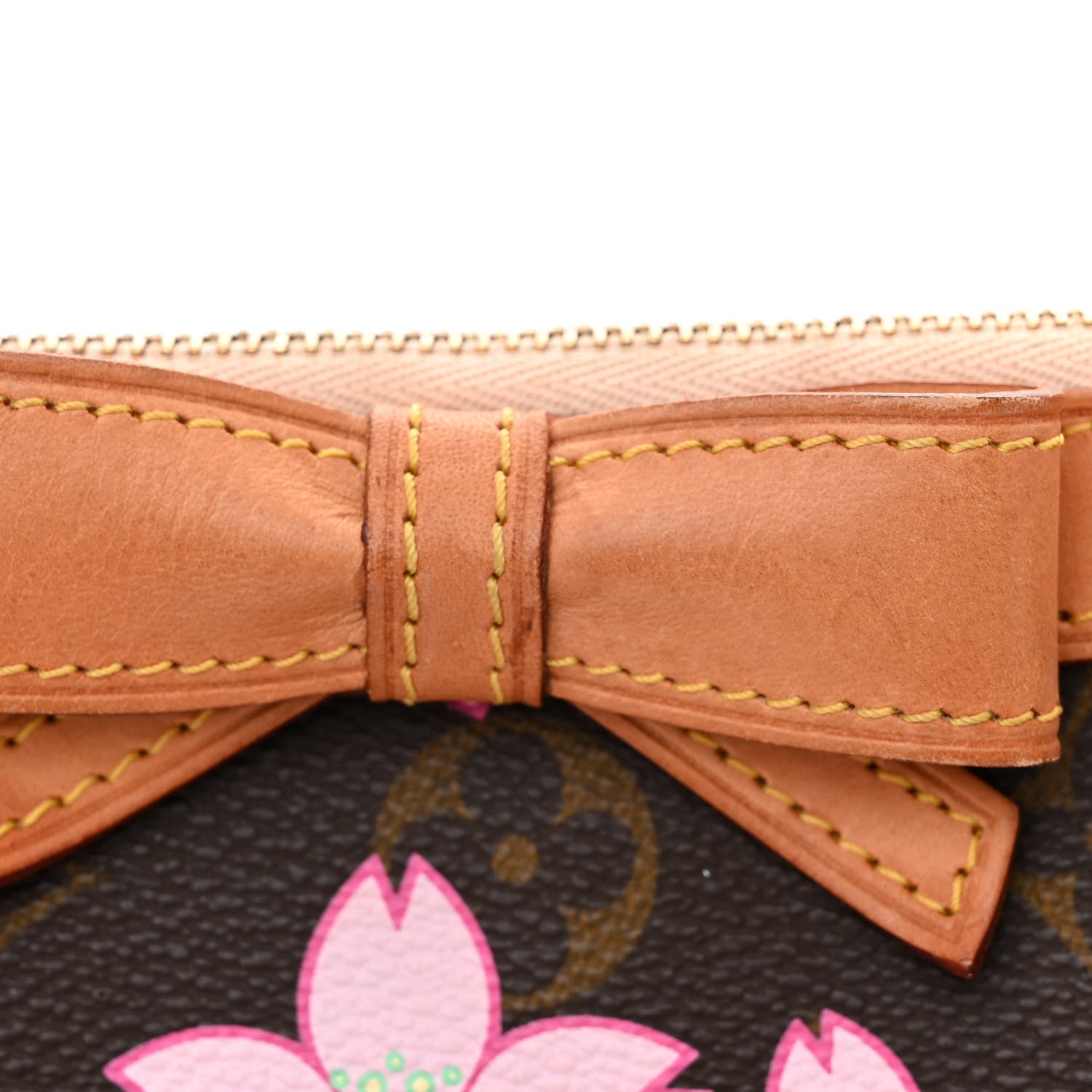 Louis Vuitton Monogram Cherry Blossom Pochette Accessories Brown 11 of 13