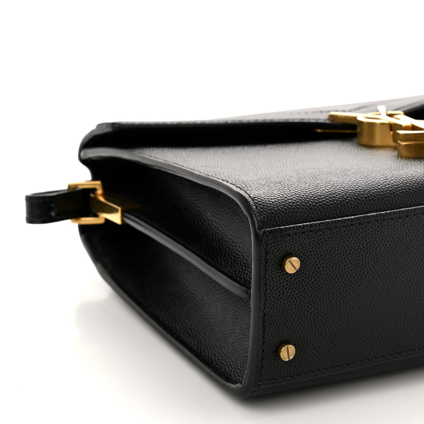 Grain de Poudre Mini Classic Monogram Cassandra Top Handle Black