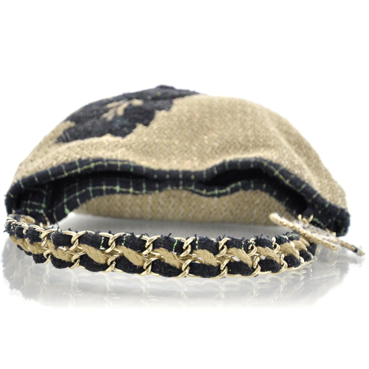 Tweed Woven Raffia Country Coco Hobo
