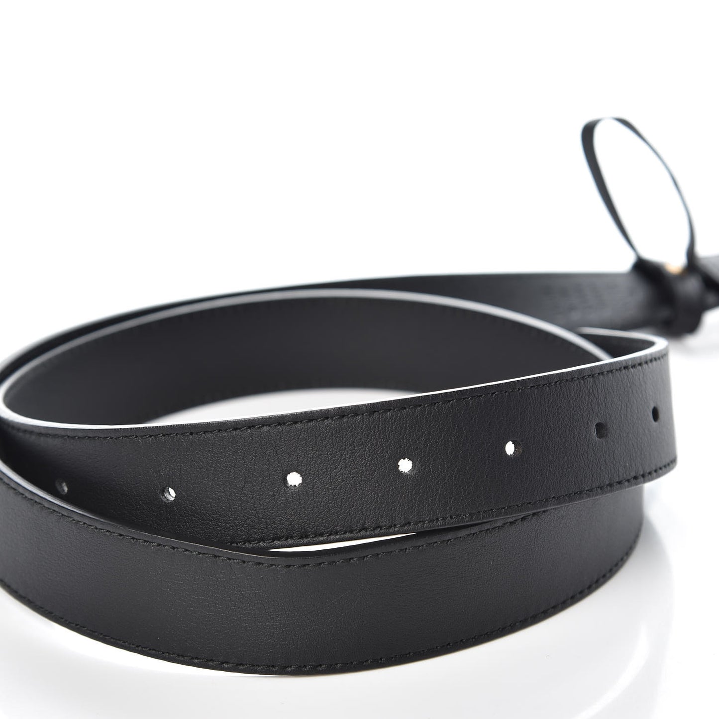 Calfskin Double G 30mm Belt 100 40 Black
