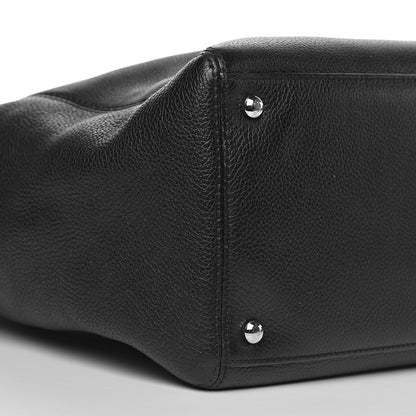 Chanel Calfskin Cerf Executive Shopper Tote Black 8 of 12