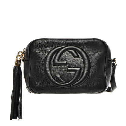 Gucci Pebbled Calfskin Small Soho Disco Bag Black 1 of 7
