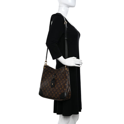 Louis Vuitton Monogram Odeon MM Black 2 of 10