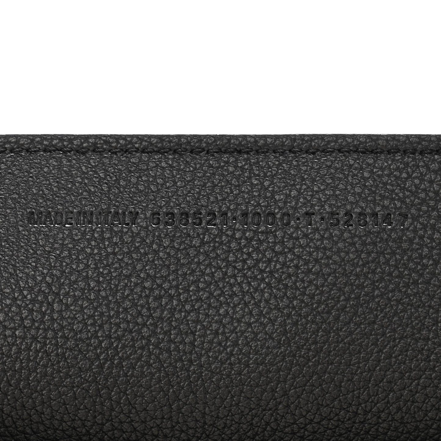 Grained Calfskin Neo Classic Black Hardware S City Black
