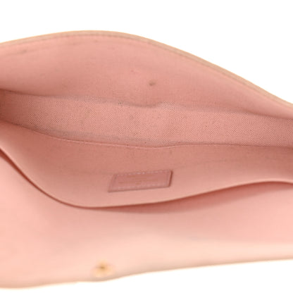 Louis Vuitton Damier Azur Felicie Strap & Go Rose Ballerine 6 of 13