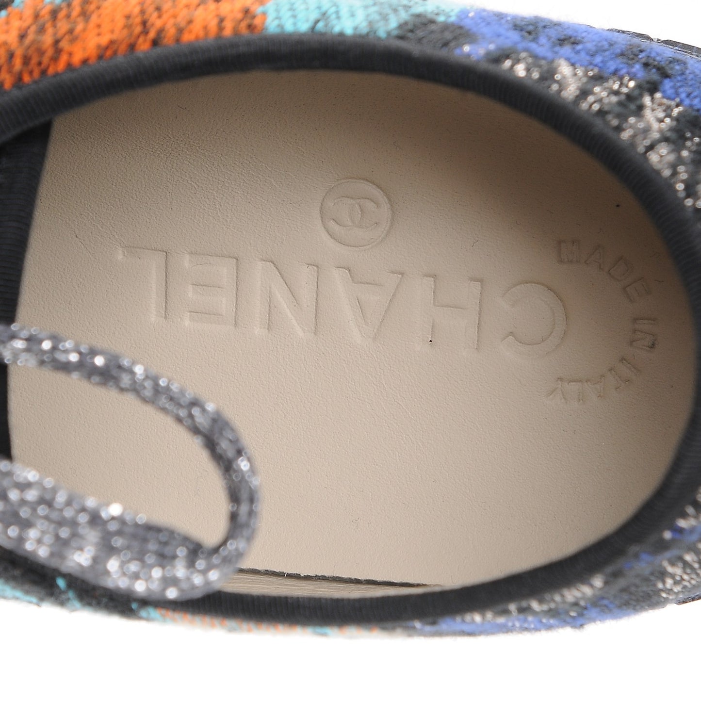 Tweed Low Top Sneakers 39 Multicolor Black