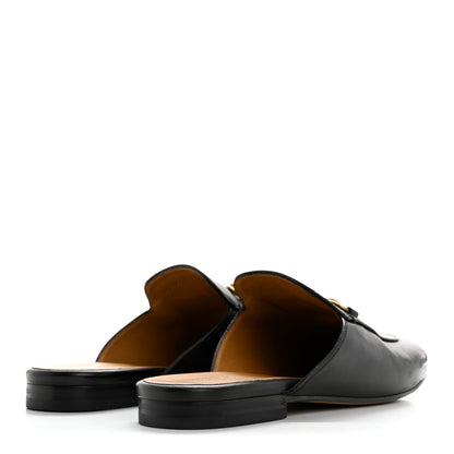 Gucci Calfskin Womens Princetown Slippers 38 Black 5 of 12