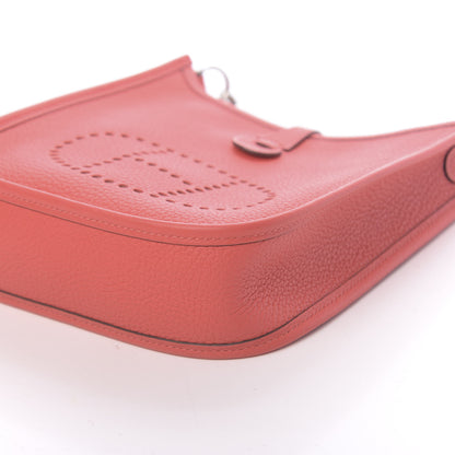 Hermes Taurillon Clemence Evelyne TPM Rose Jaipur 9 of 14