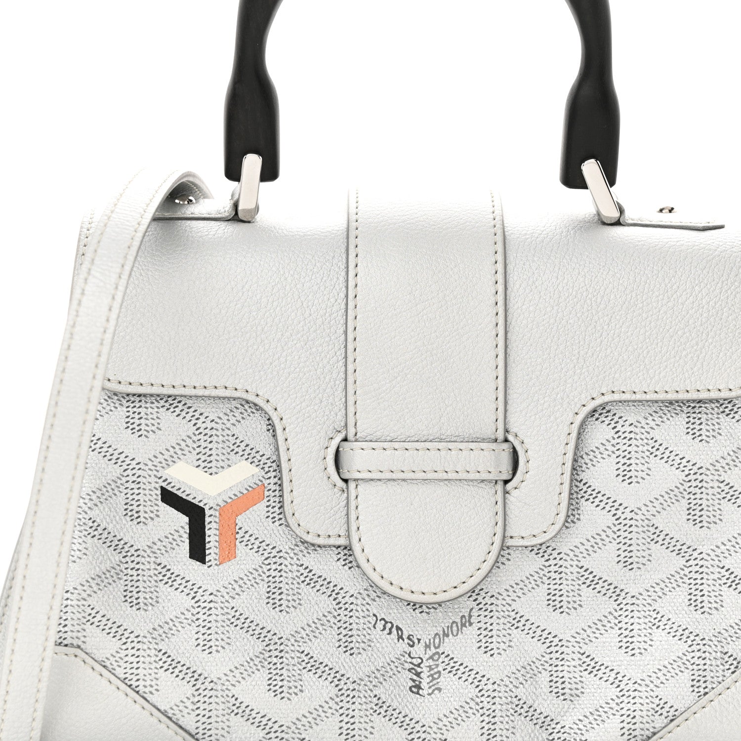 Goyard Goyardine Precious Metals Mini Saigon Silver 7 of 11