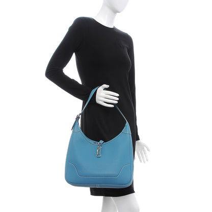 Hermes Togo Trim 35 Hobo Blue Jean 2 of 9