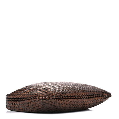 Bottega Veneta Metallic Nappa Intrecciato Large Veneta Hobo Copper 4 of 10