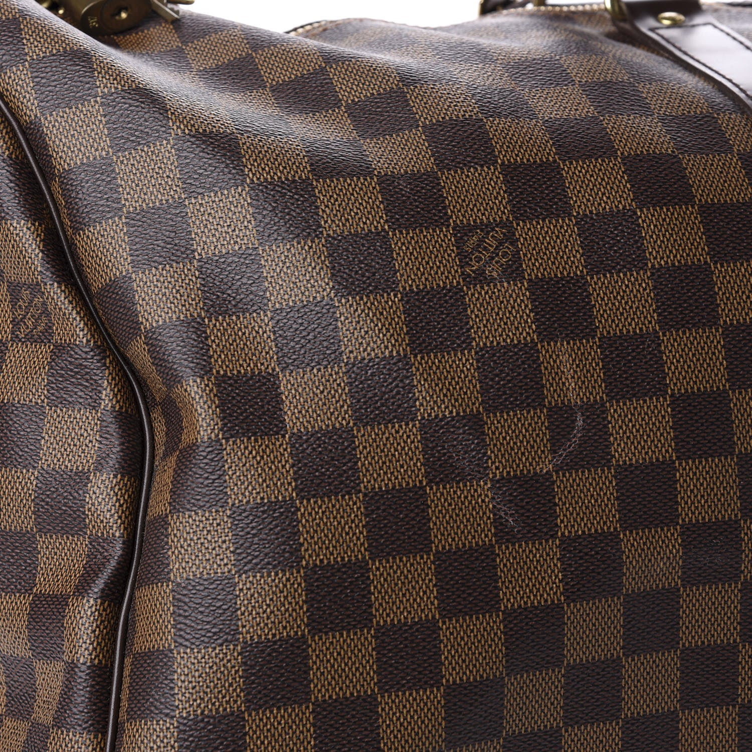 Louis Vuitton Damier Ebene Keepall Bandouliere 55 7 of 10