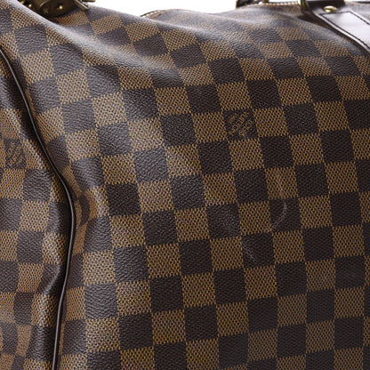 Louis Vuitton Damier Ebene Keepall Bandouliere 55 7 of 10