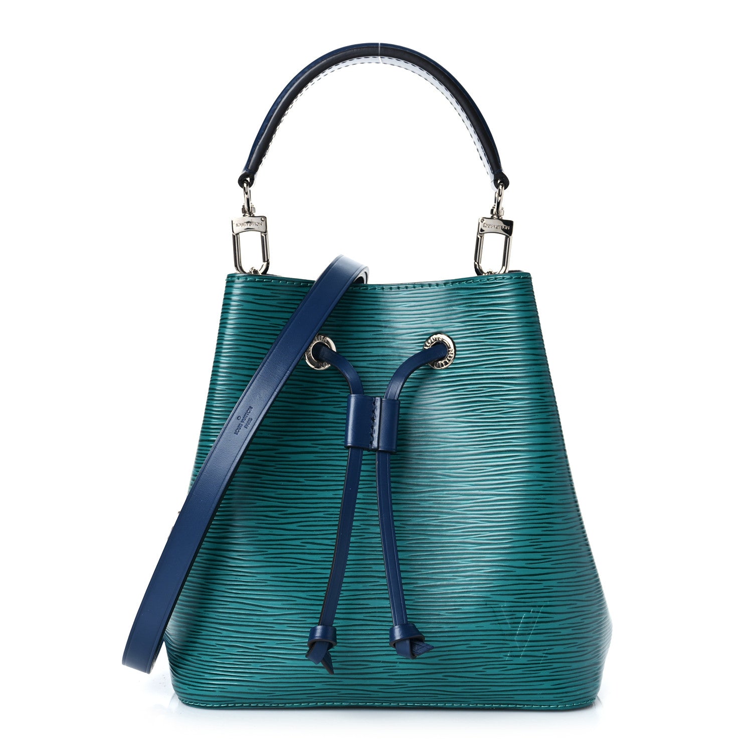Louis Vuitton Epi Neonoe BB Emerald Green Indigo 1 of 9