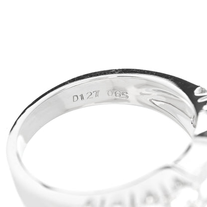 Parker & West by FASHIONPHILE 18K White Gold Diamond 1.92ctw Baguette Round Cut Ring 50 5.25 8 of 9