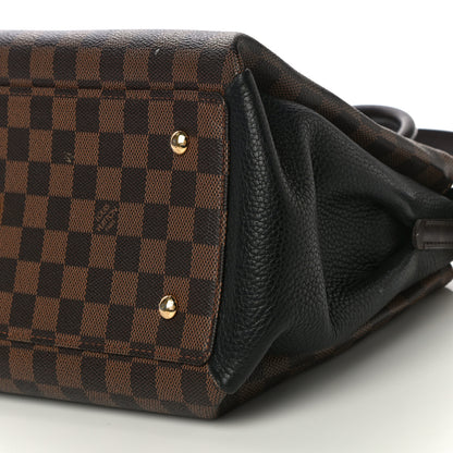 Louis Vuitton Cuir Taurillon Damier Ebene Normandy Black 9 of 10