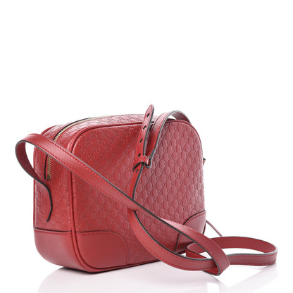 Gucci Microguccissima Mini Bree Messenger Bag Red 3 of 9