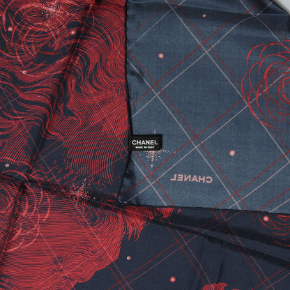 Chanel Silk Lion CC Scarf 5 of 5