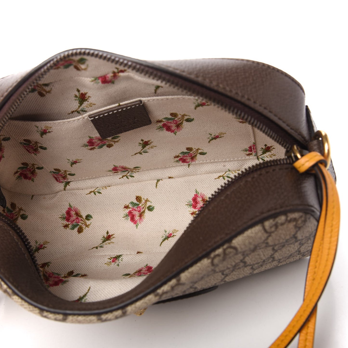 GG Supreme Monogram Web Neo Vintage Shoulder Bag Beige New Acero Crop