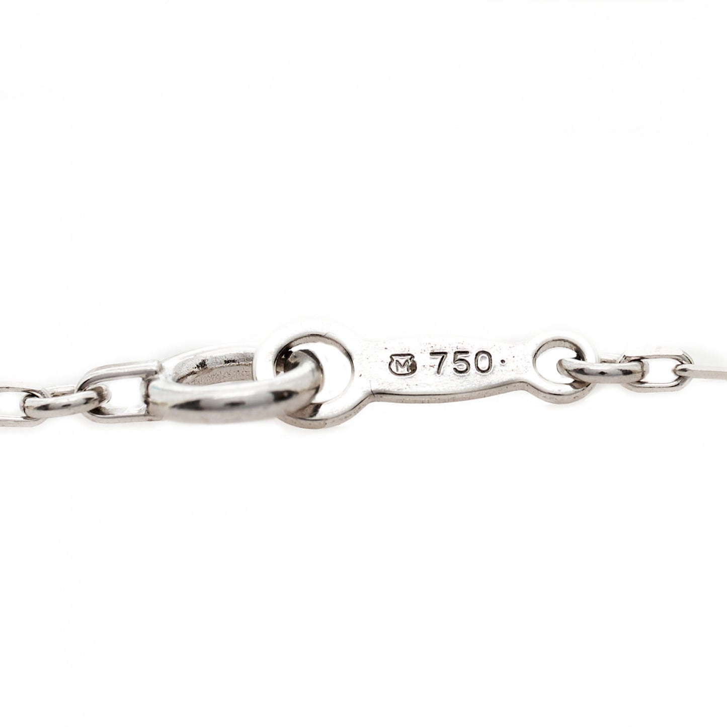 18K White Gold 5mm Akoya Pearl Station Bracelet