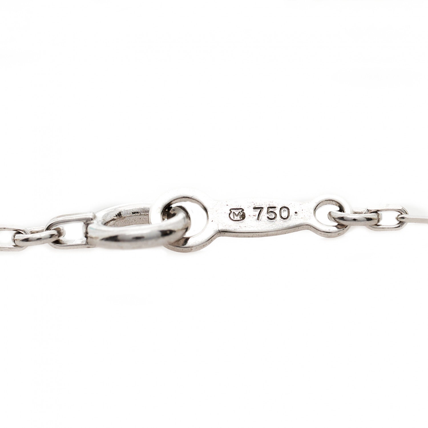 Mikimoto 18K White Gold 5mm Akoya Pearl Station Bracelet 3 of 4