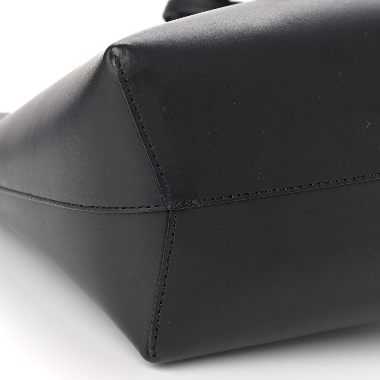 Calfskin Mini Bucket Bag Dolly Black