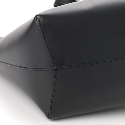 Mansur Gavriel Calfskin Mini Bucket Bag Dolly Black 5 of 9
