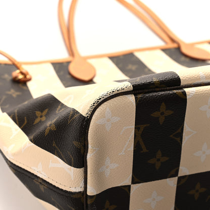Louis Vuitton Monogram Rayures Neverfull MM 10 of 12