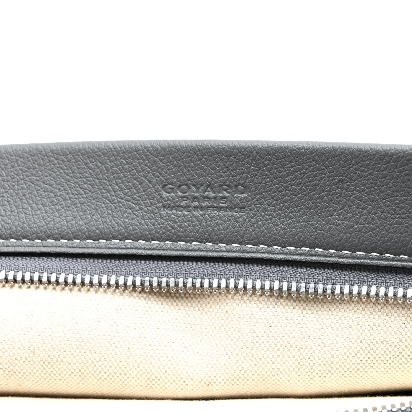 Goyardine Conti Pouch Grey