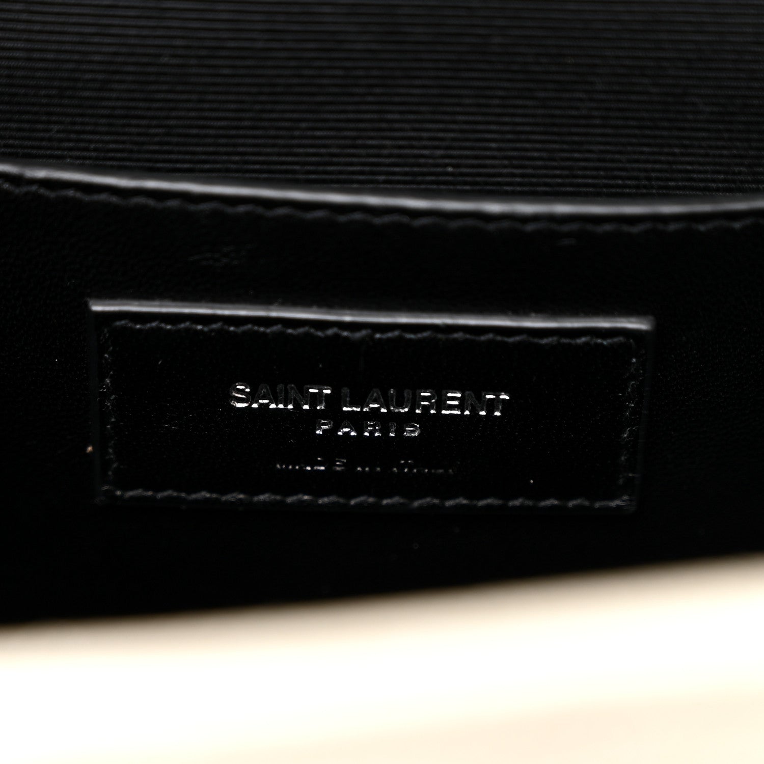 Saint Laurent Grain De Poudre Textured Mixed Matelasse Medium Triquilt Monogram Satchel Crema Soft 6 of 11