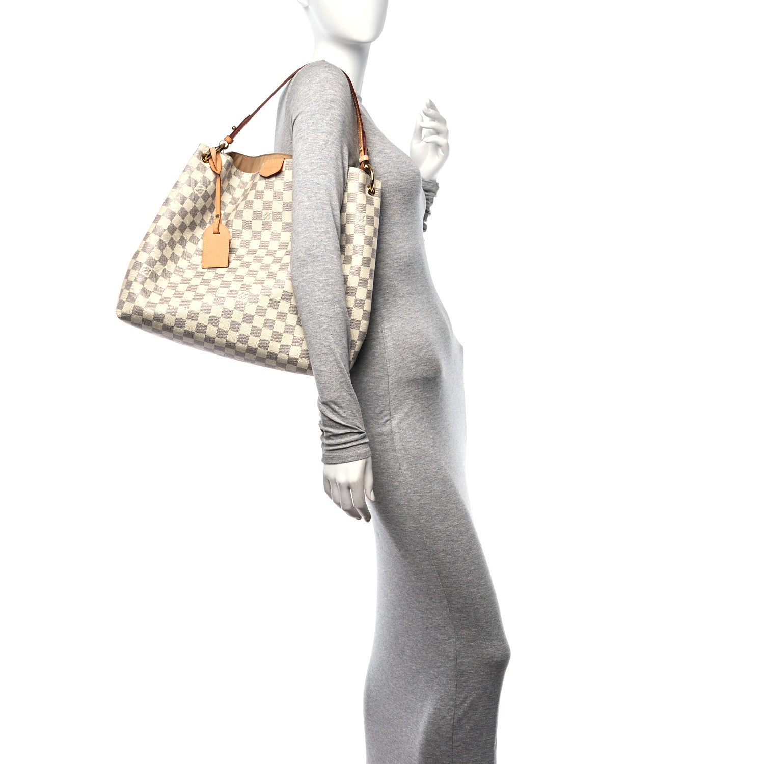 Louis Vuitton Damier Azur Graceful MM 2 of 10