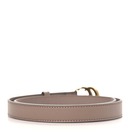 Gucci Calfskin Double G 20mm Belt 70 28 Porcelain Rose 3 of 5