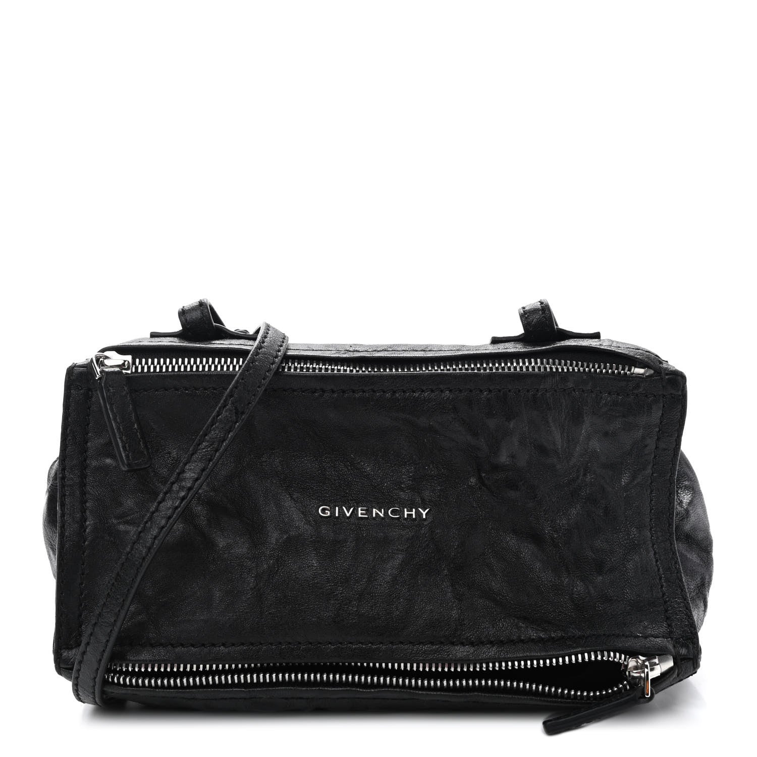 Givenchy Tumbled Sheepskin Mini Pandora Black 1 of 10