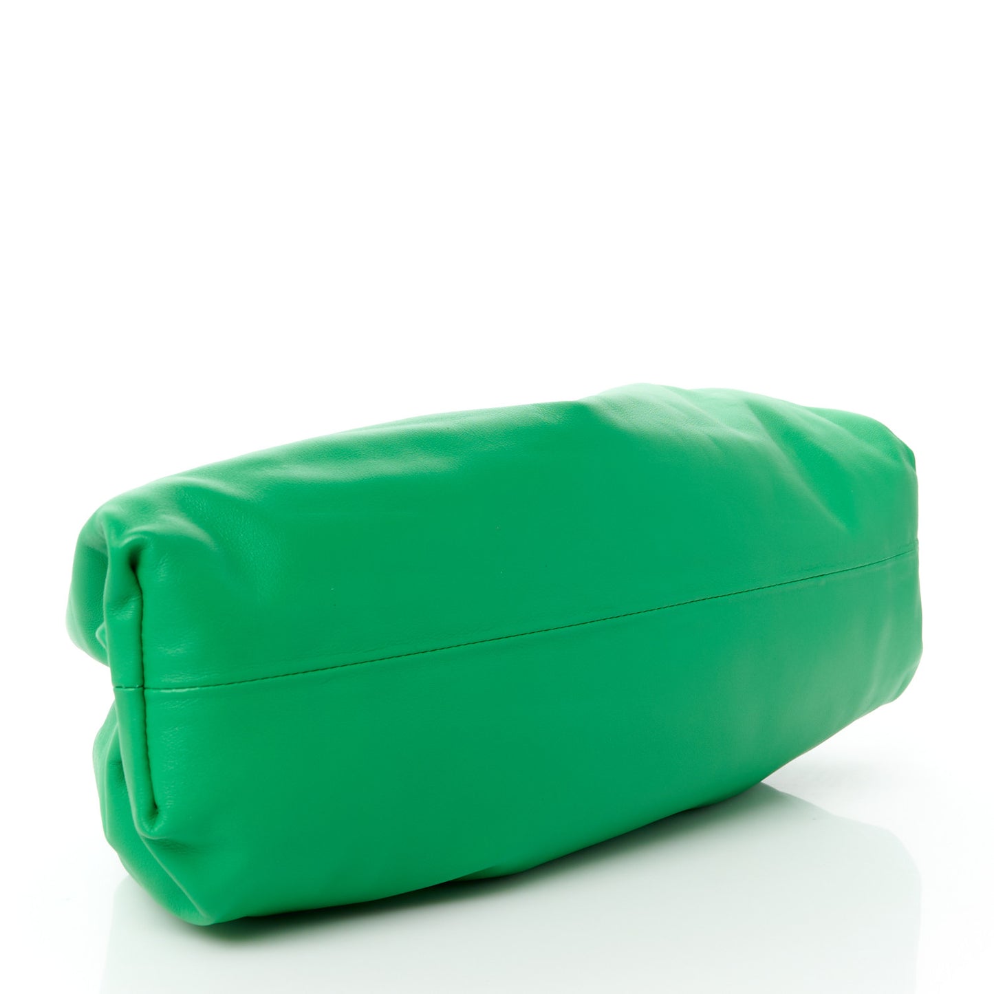 Smooth Butter Calf The Pouch Oversized Clutch Parakeet