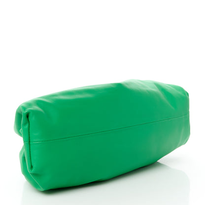 Bottega Veneta Smooth Butter Calf The Pouch Oversized Clutch Parakeet 4 of 11