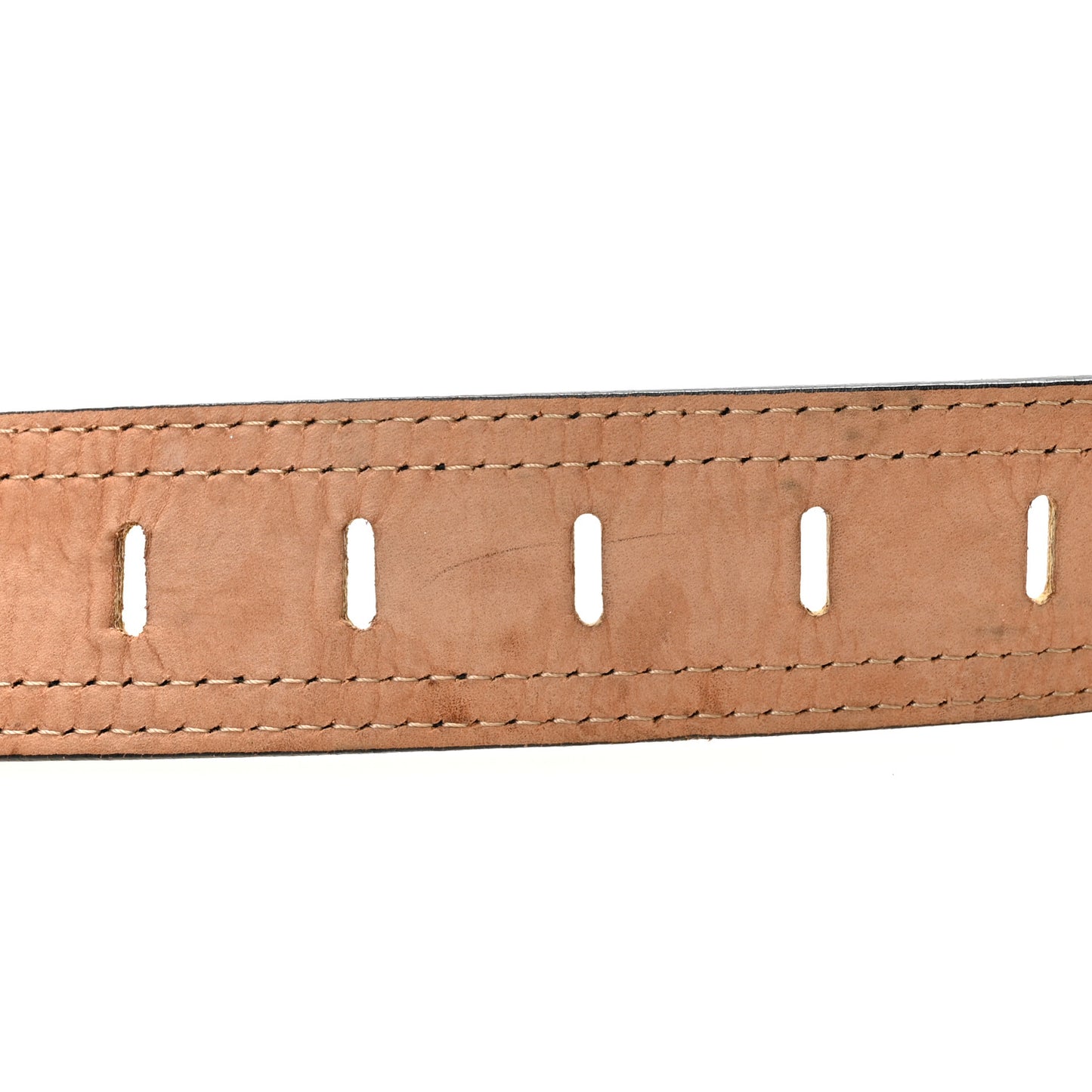 Metallic Patent B Belt 80 32 Gold