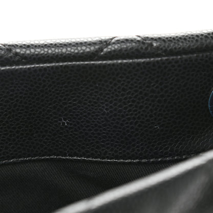 Chanel Caviar Quilted CC Timeless Soft Tote Black 8 of 10