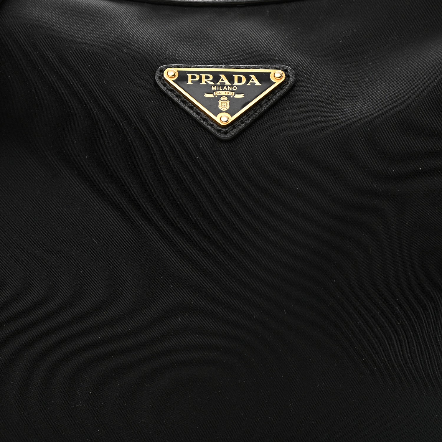 Prada Tessuto Nylon Saffiano Crossbody Bag Black 7 of 10
