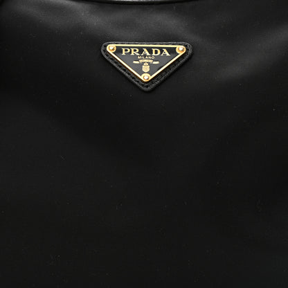 Prada Tessuto Nylon Saffiano Crossbody Bag Black 7 of 10