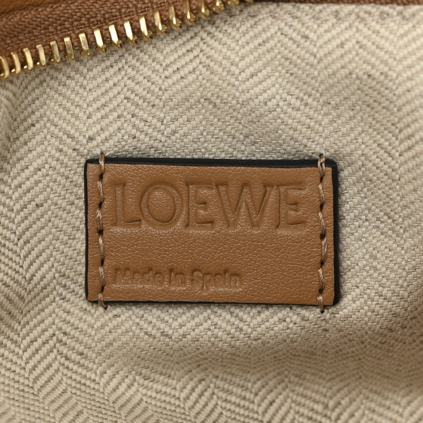 Calfskin Small Puzzle Bag Warm Desert Mink