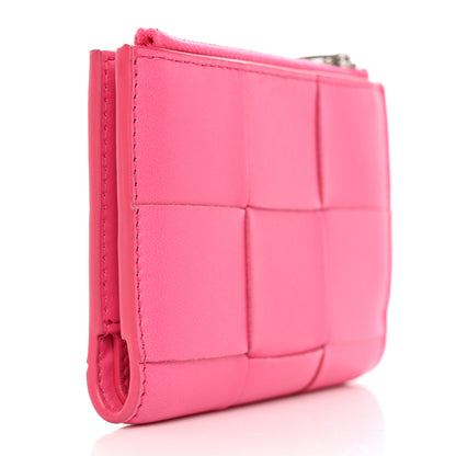 Bottega Veneta Lambskin Intrecciato Wallet Bon Bon 3 of 7